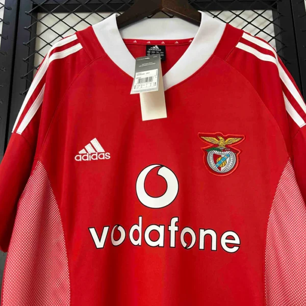 SL Benfica | Camisola principal Retro 2002-2003 - Image 3