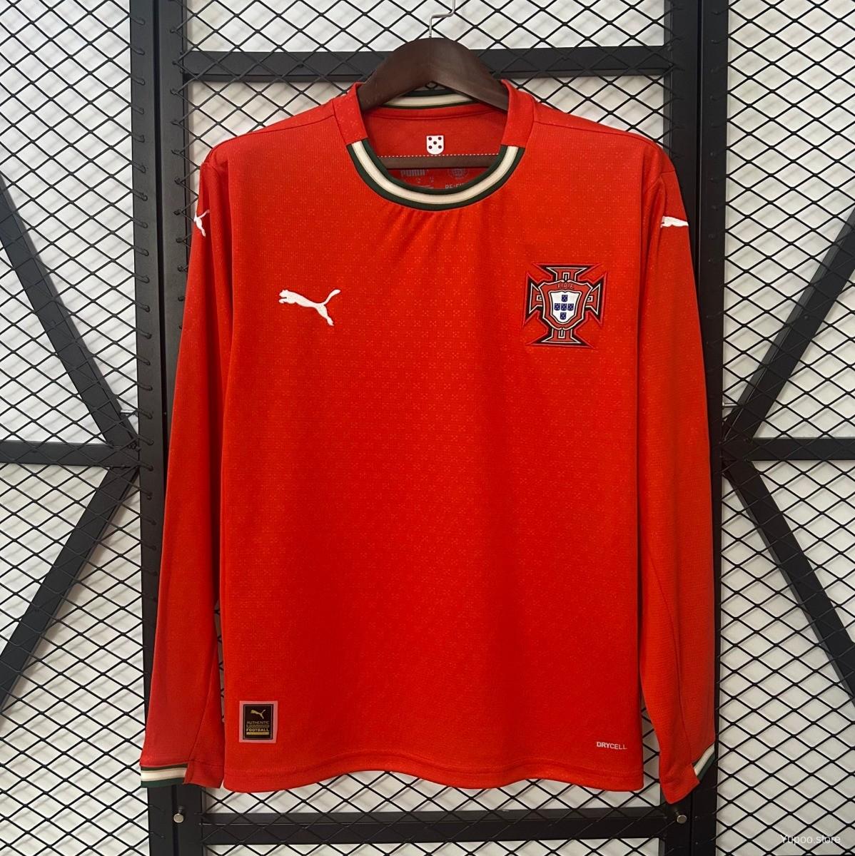Portugal | Long Sleeve Portugal Home 2025